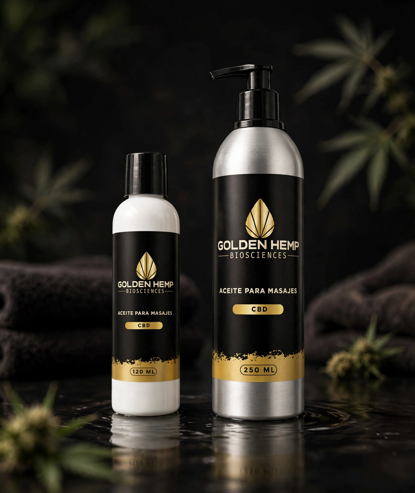 Aceite de Masajes CBD lavanda